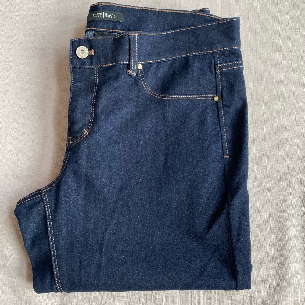 White House Black Market Womens Skinny Med
